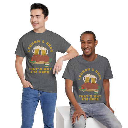 LECHON & BEER - Filipino Food (T-Shirt)