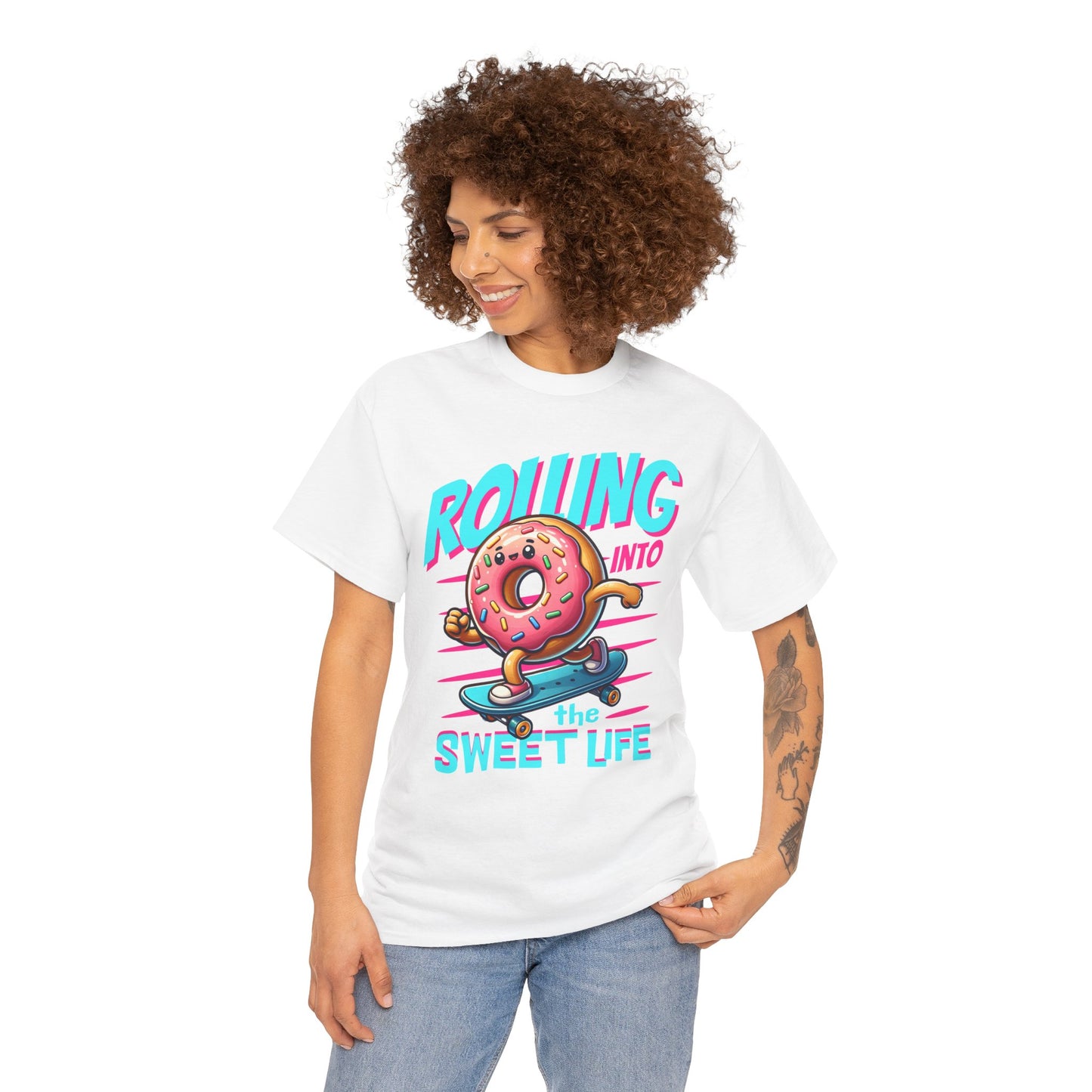 CINNAMON ROLL DONUT - Dessert (T-Shirt)