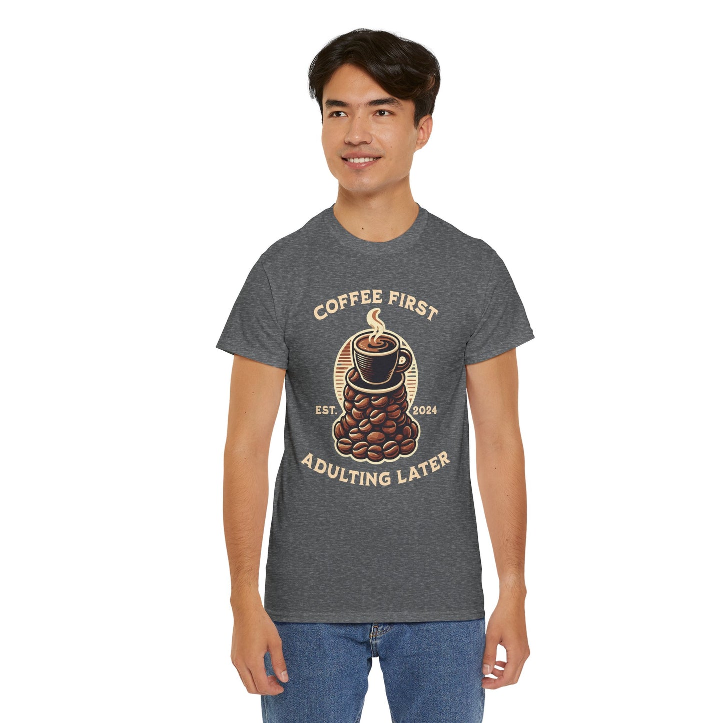 ORANGE AMERICANO - Coffee (T-Shirt)