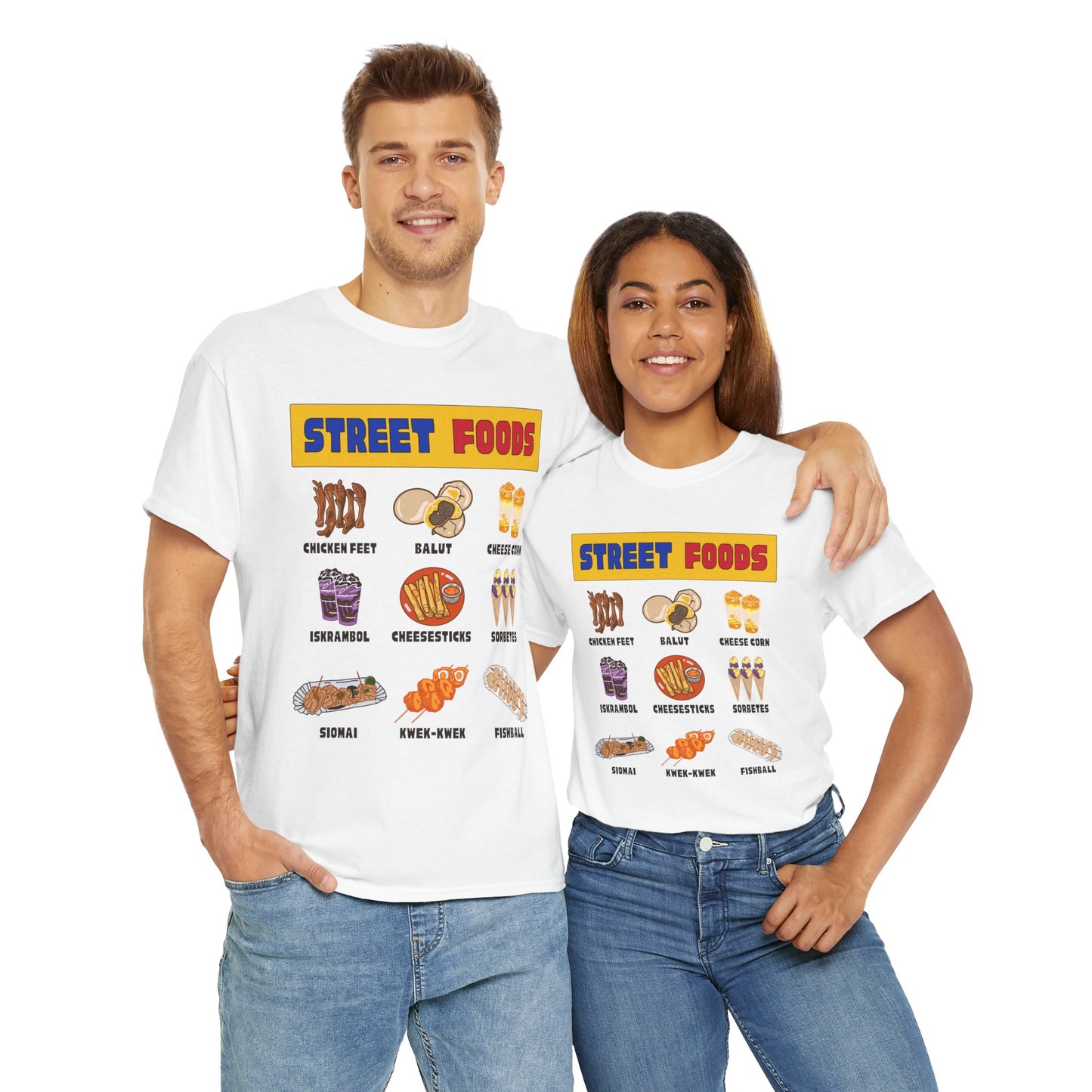 PINOY STREET FOODS - Filipino Food (T-Shirt)