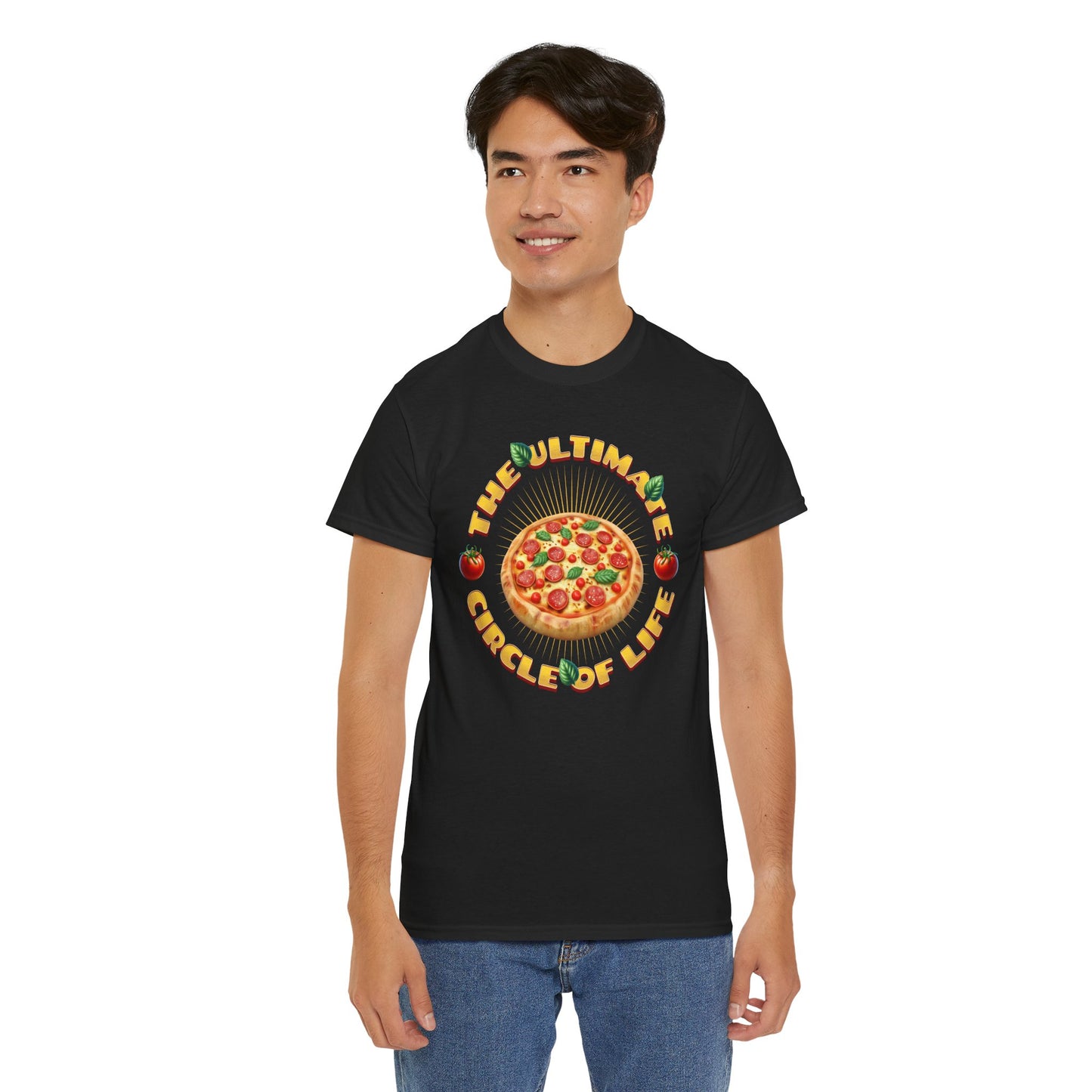 CHEESY SEAFOOD - Pizza (T-Shirt)