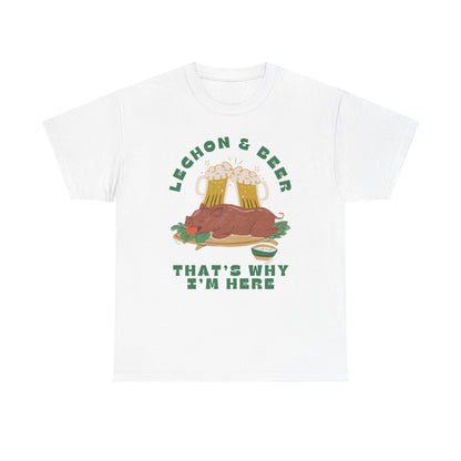 LECHON & BEER - Filipino Food (T-Shirt)