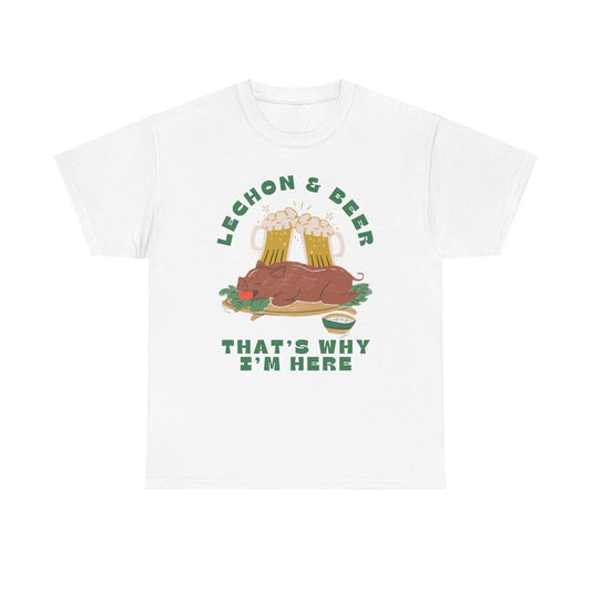 LECHON & BEER - Filipino Food (T-Shirt)