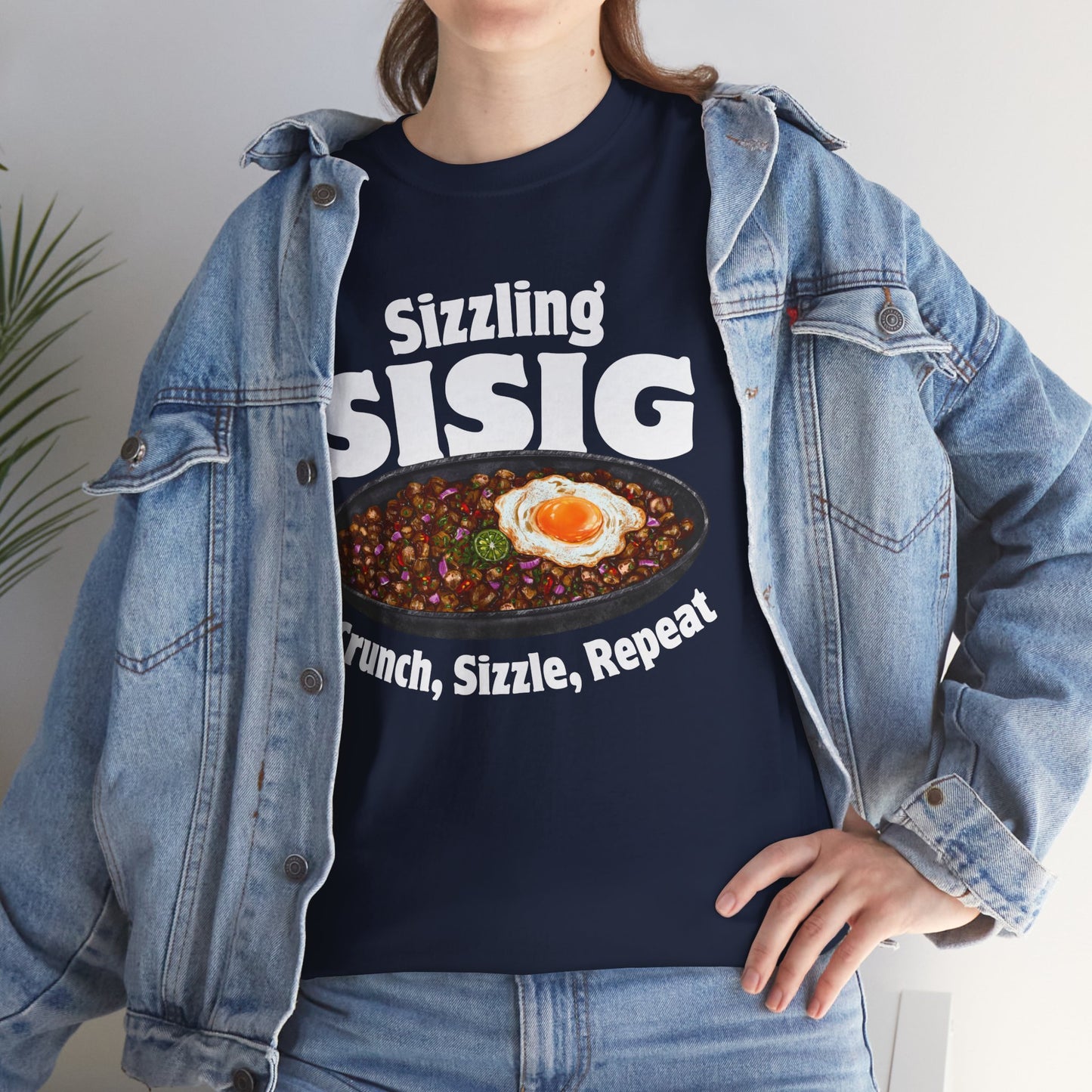 SIZZLING SISIG - Filipino Food (T-Shirt)