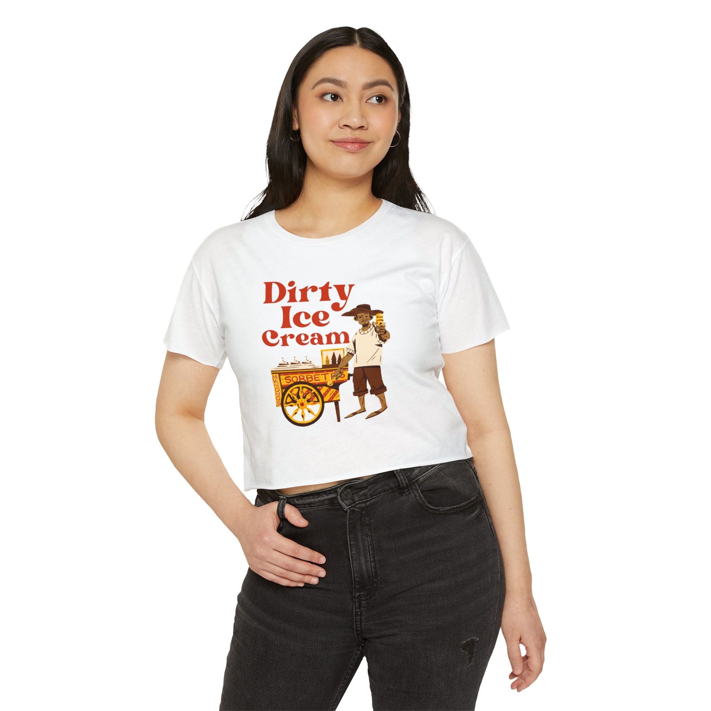 DIRTY ICE CREAM - Filipino Food (Crop Top)