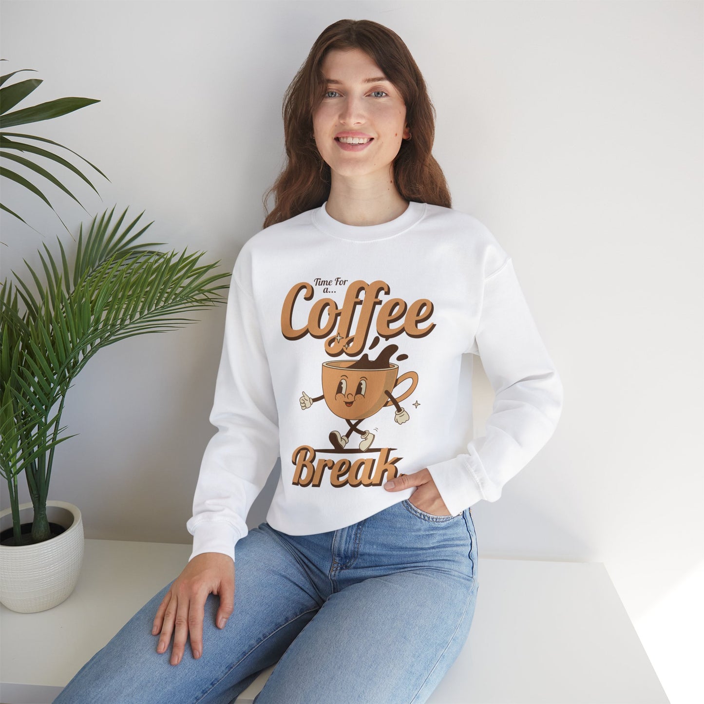 MEDIUM DARK ROAST COFFEE - Coffee (Sweatshirt)