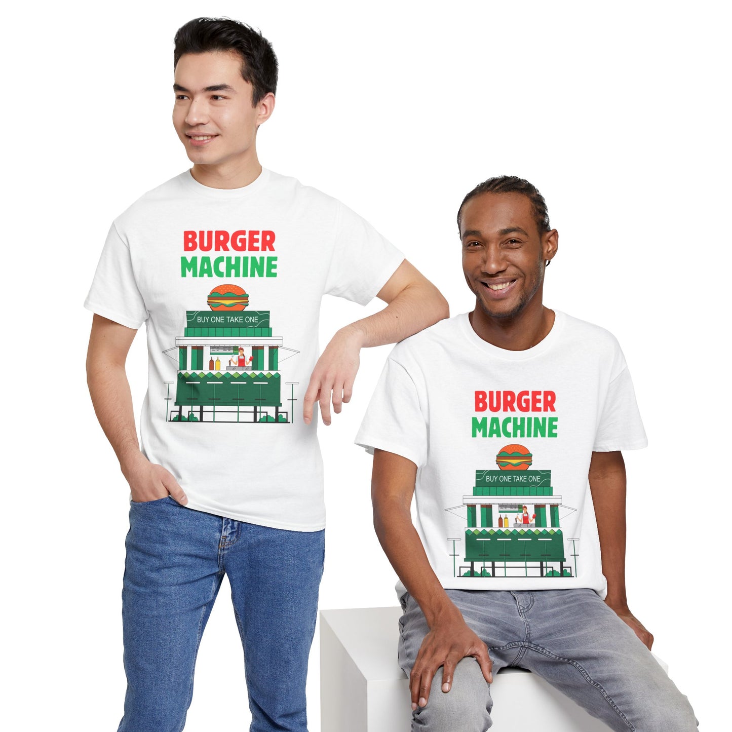 BURGER MACHINE - Filipino Food (T-Shirt)