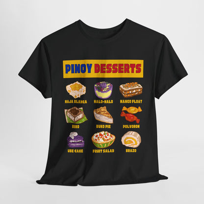 PINOY DESSERTS - Filipino Food (T-Shirt)