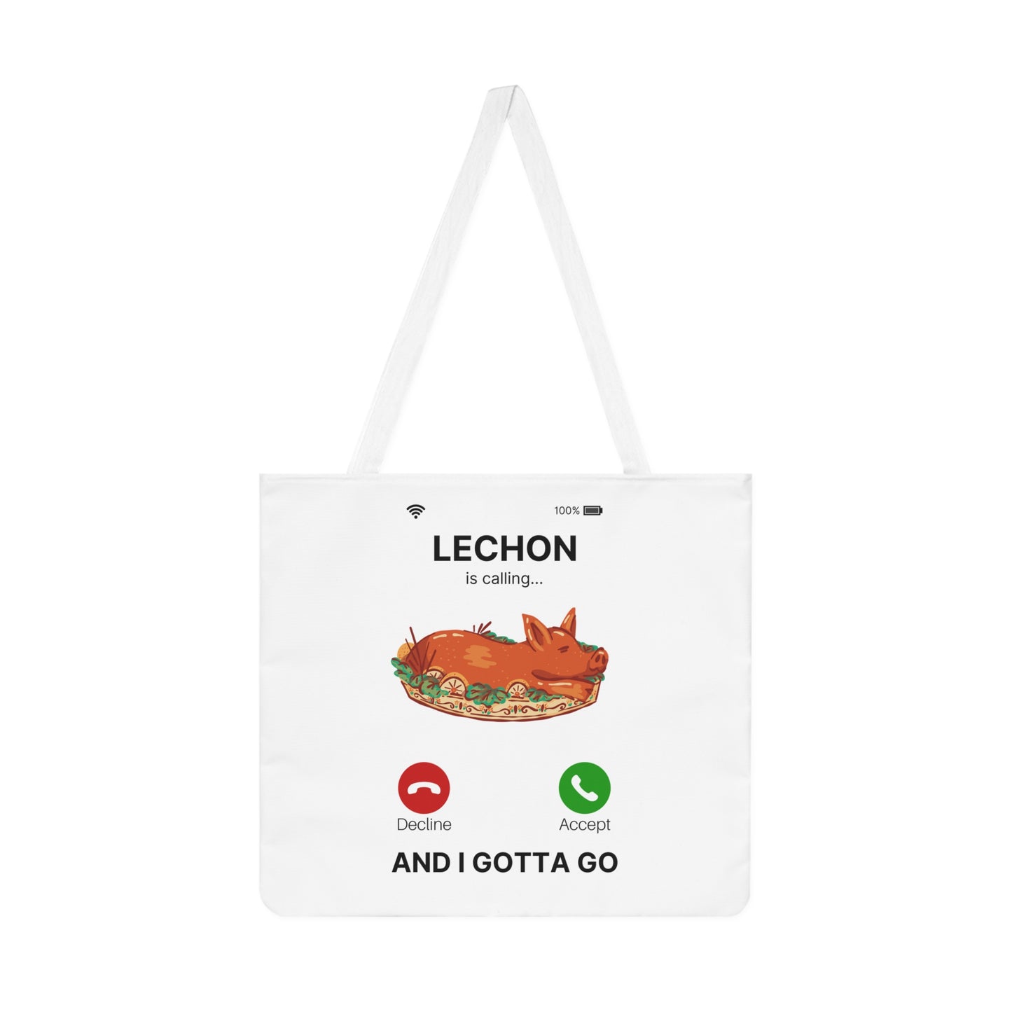 LECHON BELLY - Filipino Food (Tote Bag)