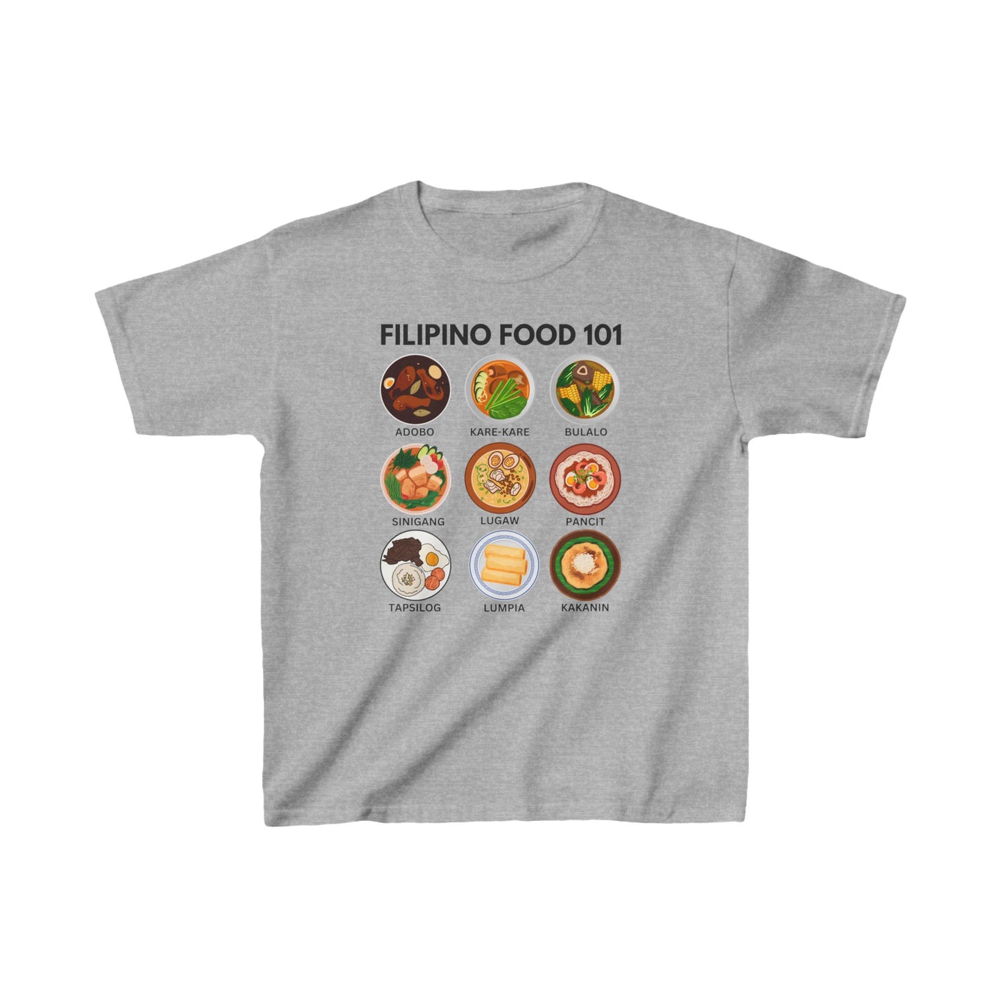 TURO-TURO - Filipino Food (Kids Tee)