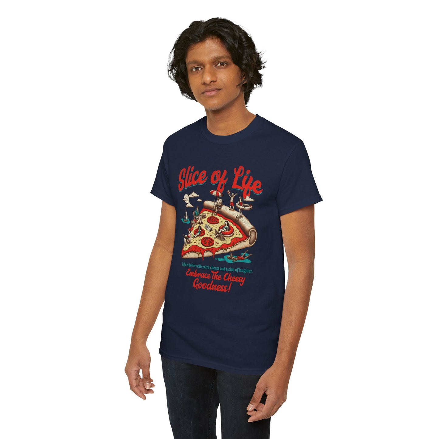 LOBSTER & SPINACH - Pizza (T-Shirt)