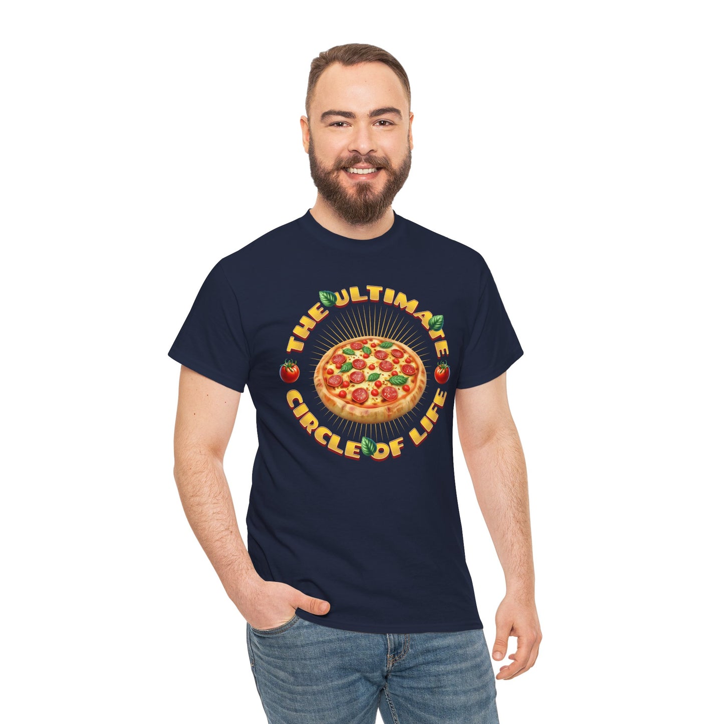 CHEESY SEAFOOD - Pizza (T-Shirt)