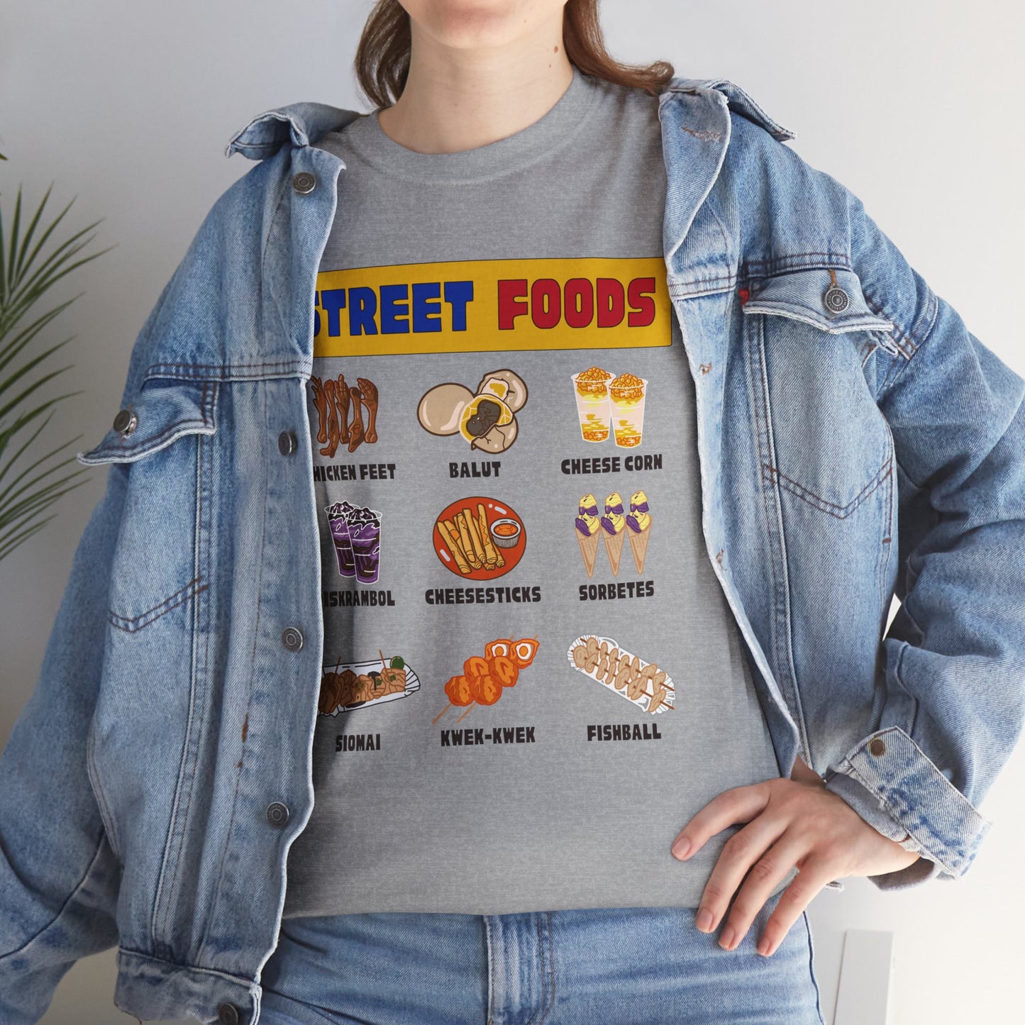 PINOY STREET FOODS - Filipino Food (T-Shirt)