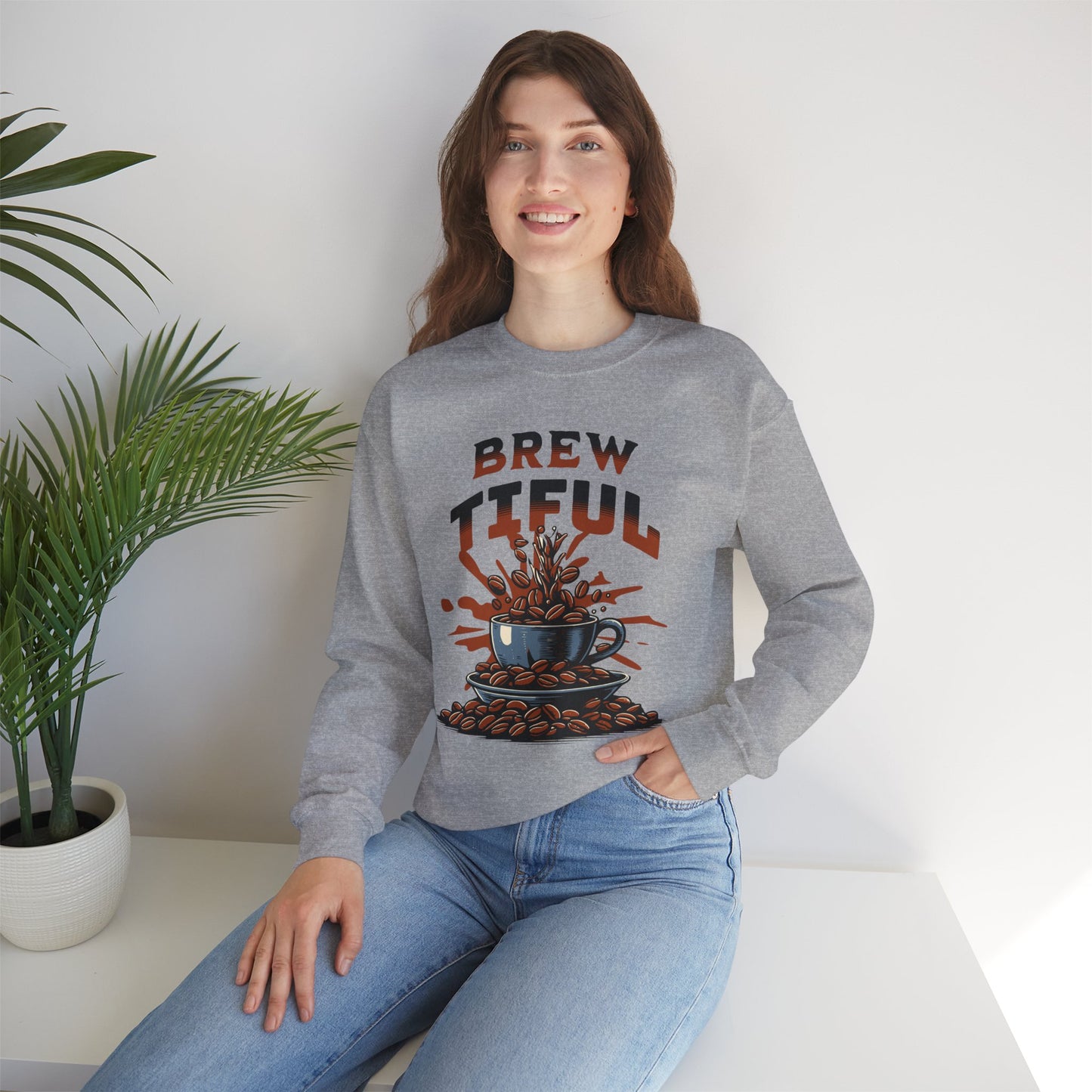 RED VELVET LATTE - Coffee (Sweatshirt)