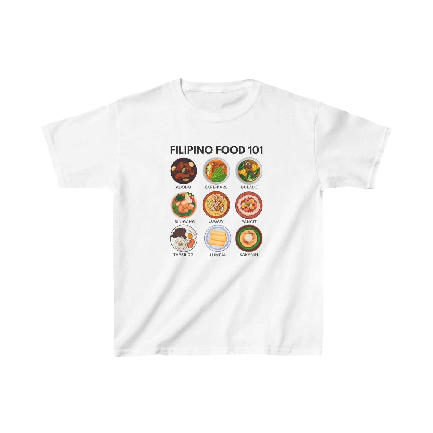 TURO-TURO - Filipino Food (Kids Tee)