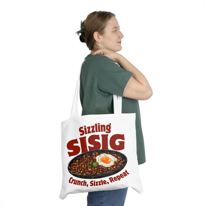 SIZZLING SISIG - Filipino Food (Tote Bag)