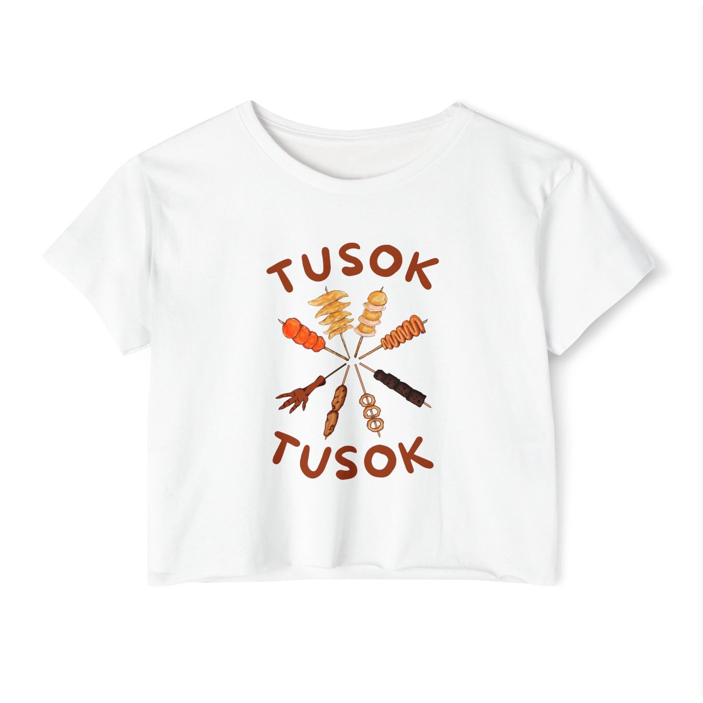 TUSOK-TUSOK 2 - Filipino Food (Crop Top)