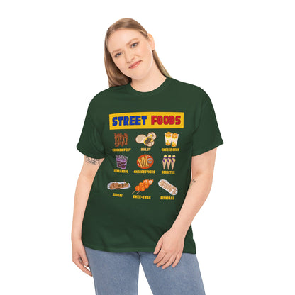 PINOY STREET FOODS - Filipino Food (T-Shirt)