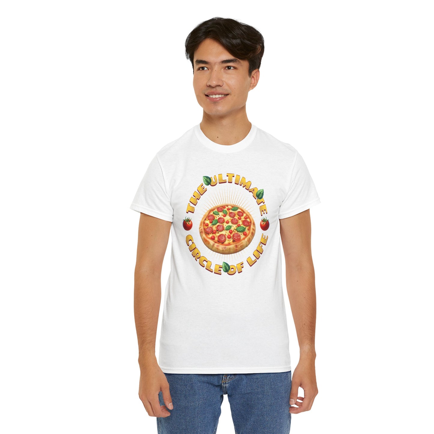 CHEESY SEAFOOD - Pizza (T-Shirt)