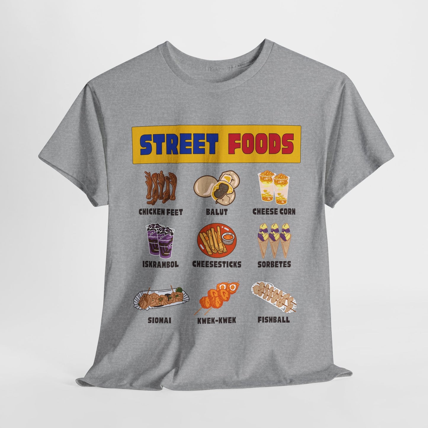 PINOY STREET FOODS - Filipino Food (T-Shirt)