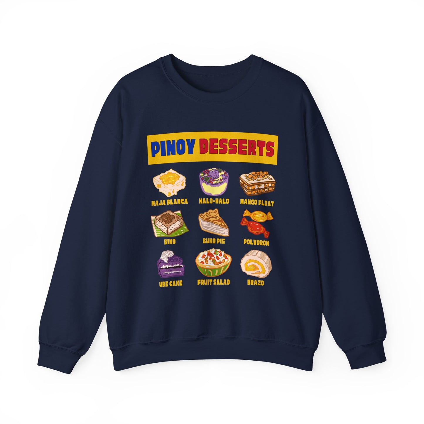 PINOY DESSERTS - Filipino Food (Sweatshirt)