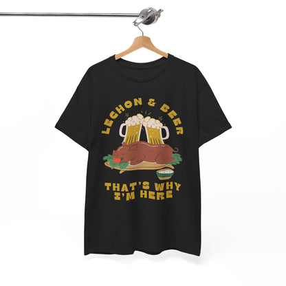 LECHON & BEER - Filipino Food (T-Shirt)