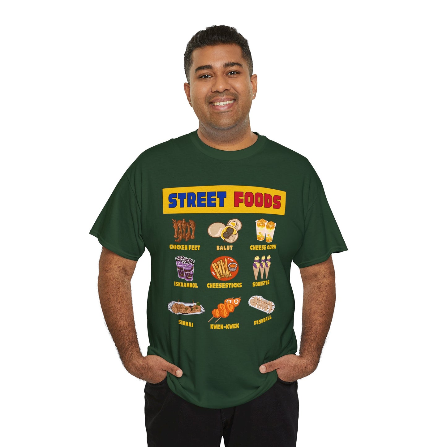 PINOY STREET FOODS - Filipino Food (T-Shirt)