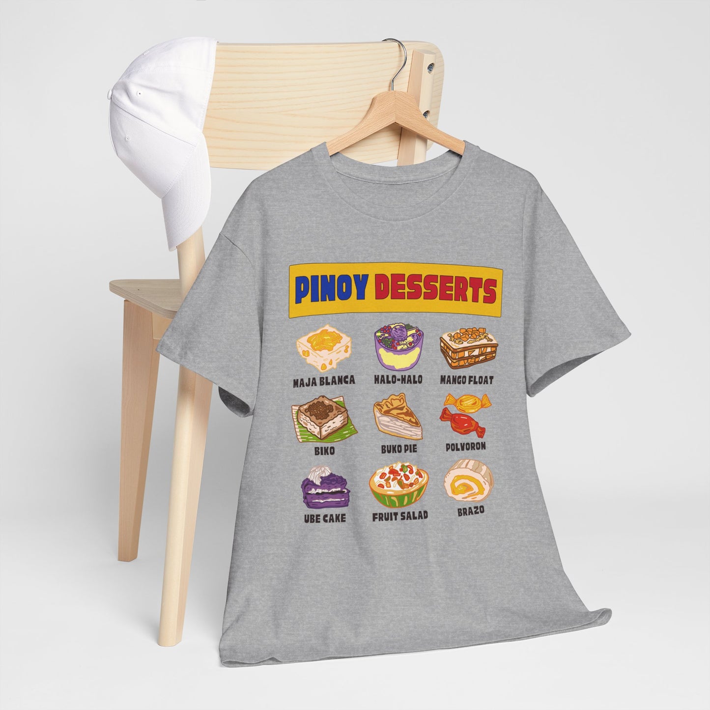 PINOY DESSERTS - Filipino Food (T-Shirt)