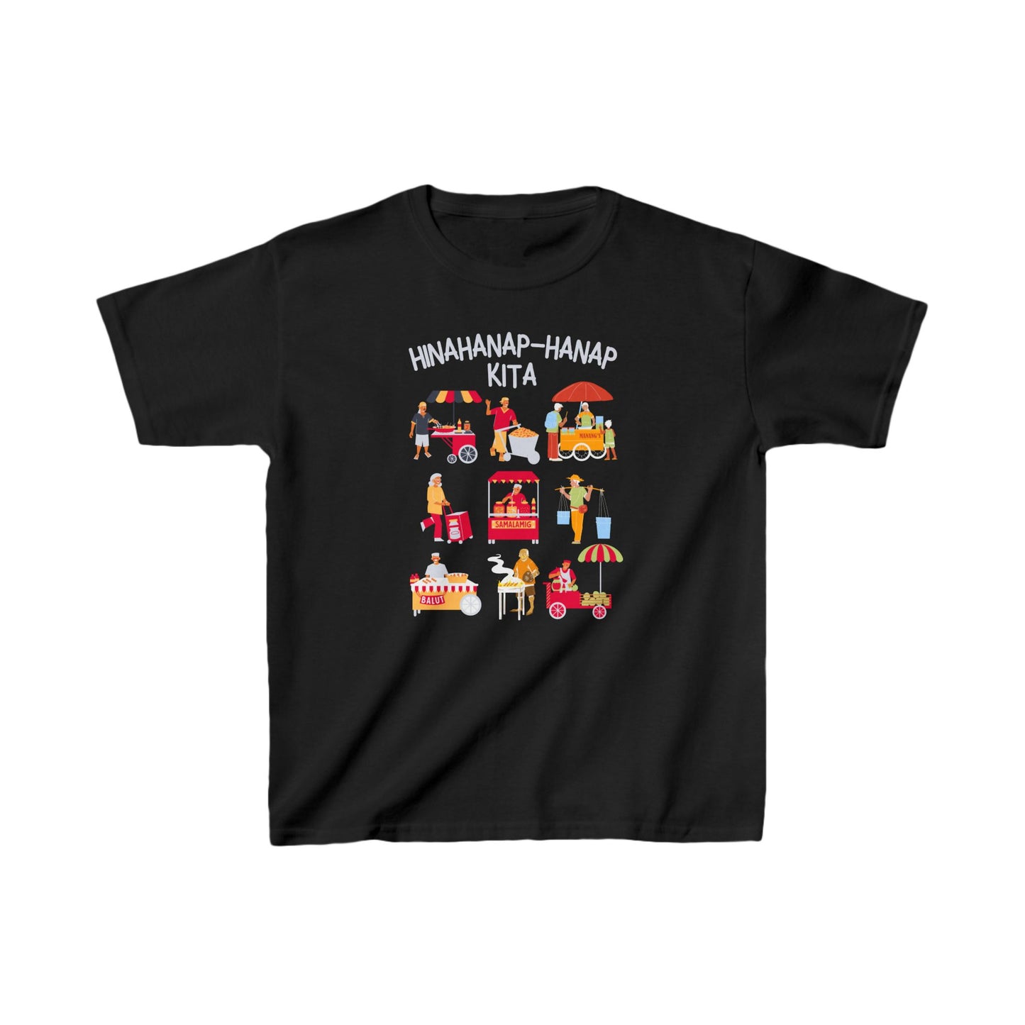 PINOY STREET FOODS - Filipino Food (Kids Tee)