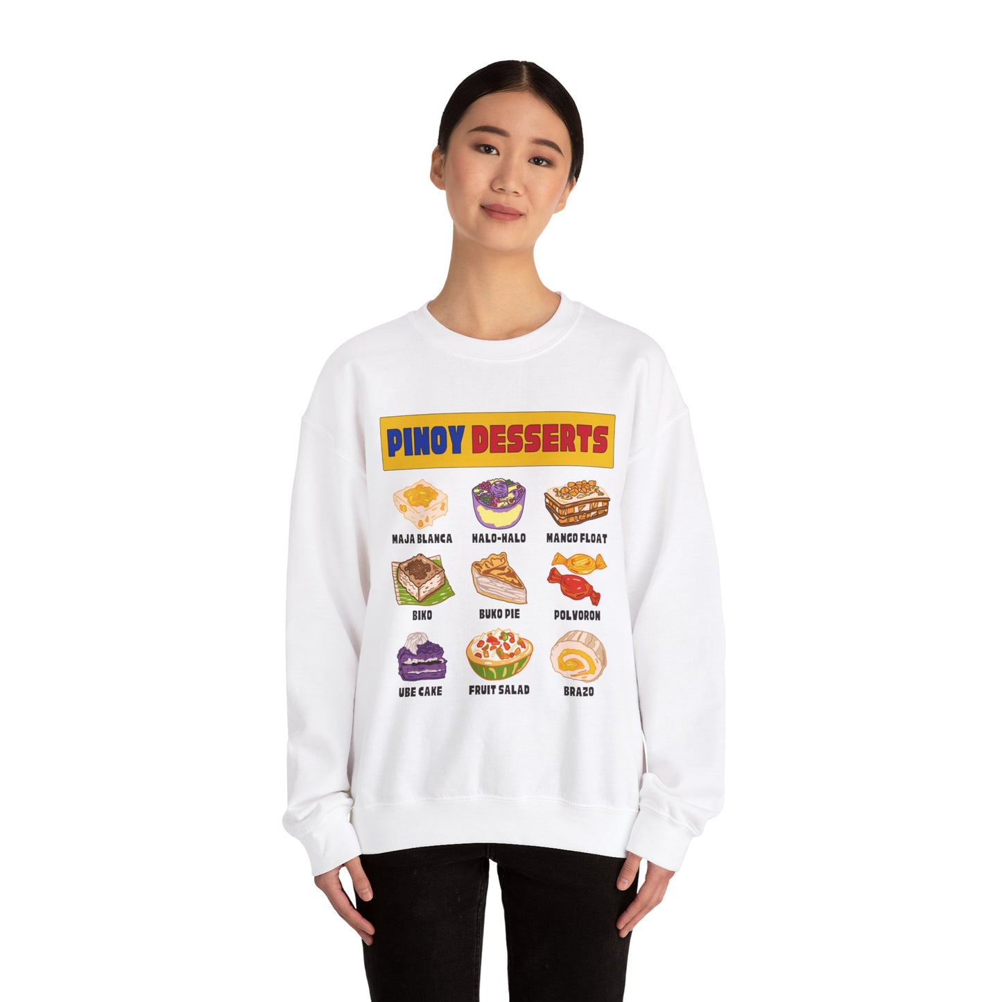 PINOY DESSERTS - Filipino Food (Sweatshirt)