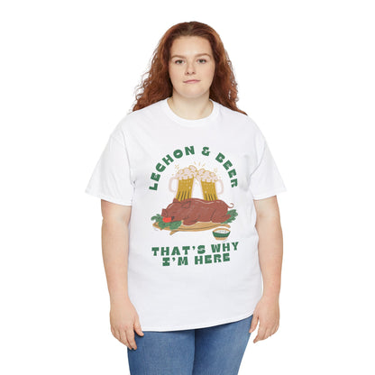 LECHON & BEER - Filipino Food (T-Shirt)