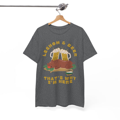 LECHON & BEER - Filipino Food (T-Shirt)