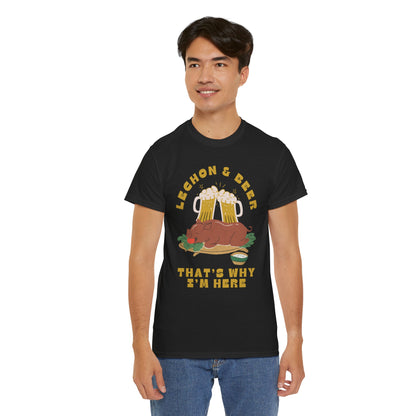 LECHON & BEER - Filipino Food (T-Shirt)