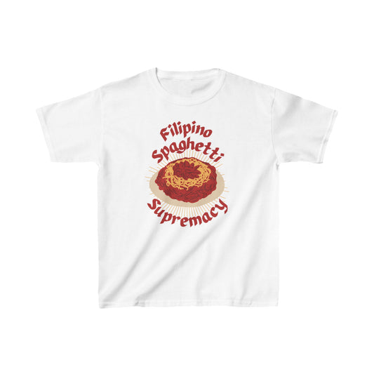 FILIPINO STYLE SPAGHETTI - Filipino Food (Kids Tee)