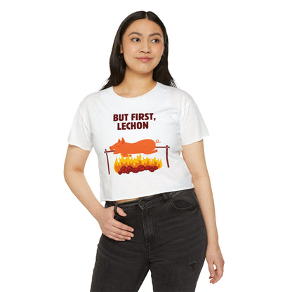 SPICY LECHON - Filipino Food (Crop Top)