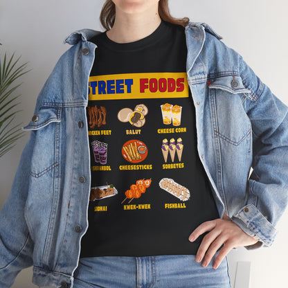 PINOY STREET FOODS - Filipino Food (T-Shirt)