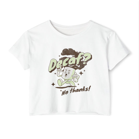 DECAF - Coffee (Crop Top)