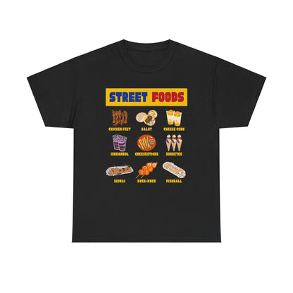 PINOY STREET FOODS - Filipino Food (T-Shirt)