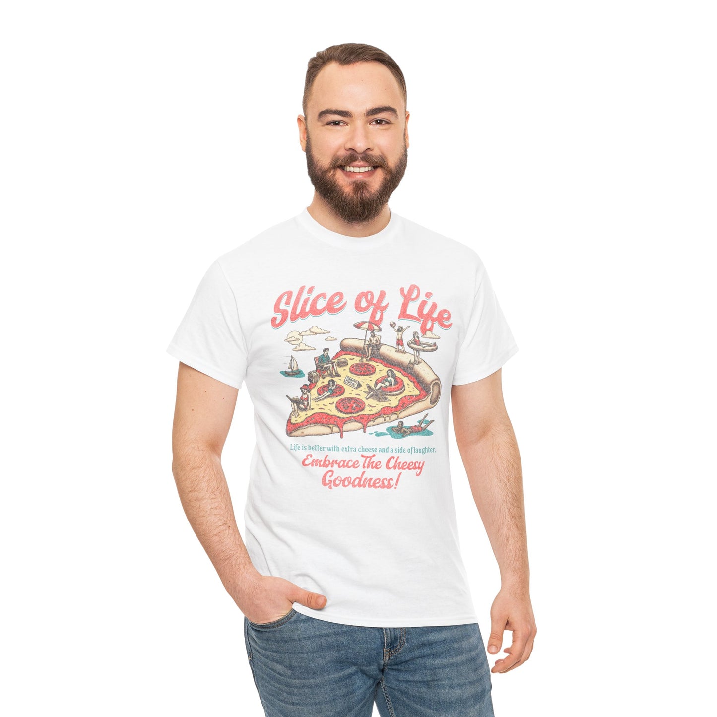 LOBSTER & SPINACH - Pizza (T-Shirt)