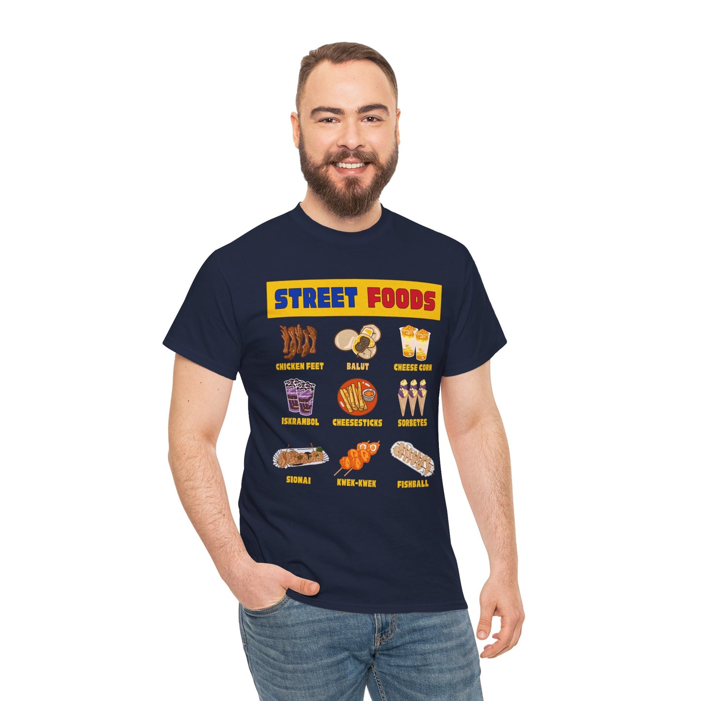 PINOY STREET FOODS - Filipino Food (T-Shirt)