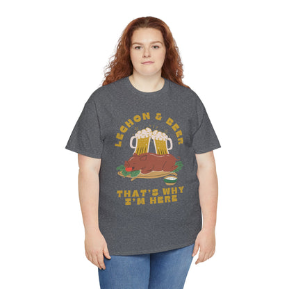 LECHON & BEER - Filipino Food (T-Shirt)