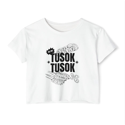 TUSOK-TUSOK 1  - Filipino Food (Crop Top)