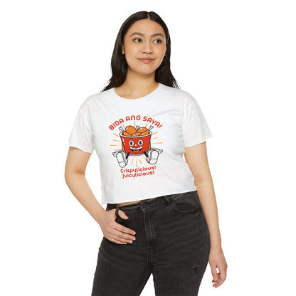 CHICKENJOY BUCKET - Filipino Food (Crop Top)