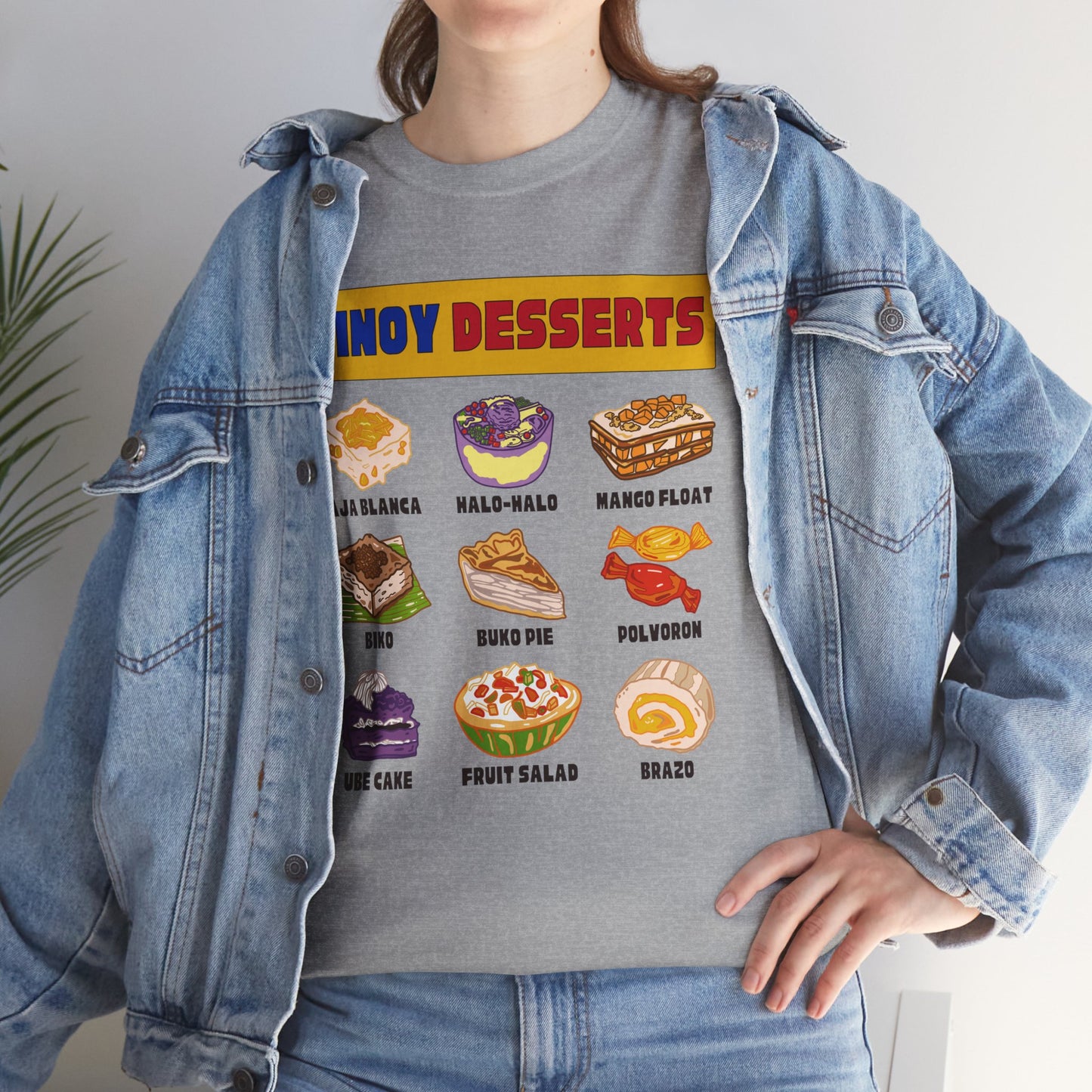 PINOY DESSERTS - Filipino Food (T-Shirt)