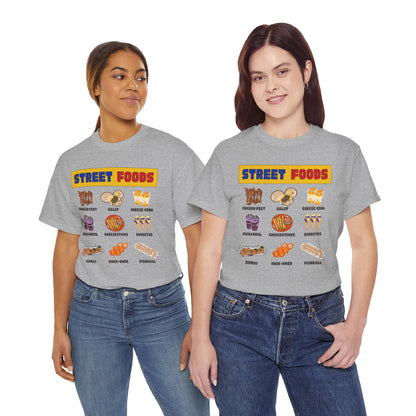 PINOY STREET FOODS - Filipino Food (T-Shirt)