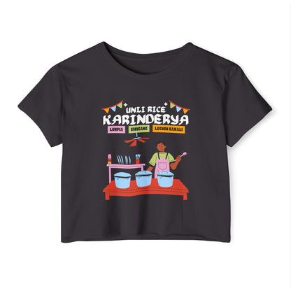 KARINDERYA - Filipino Food (Crop Top)