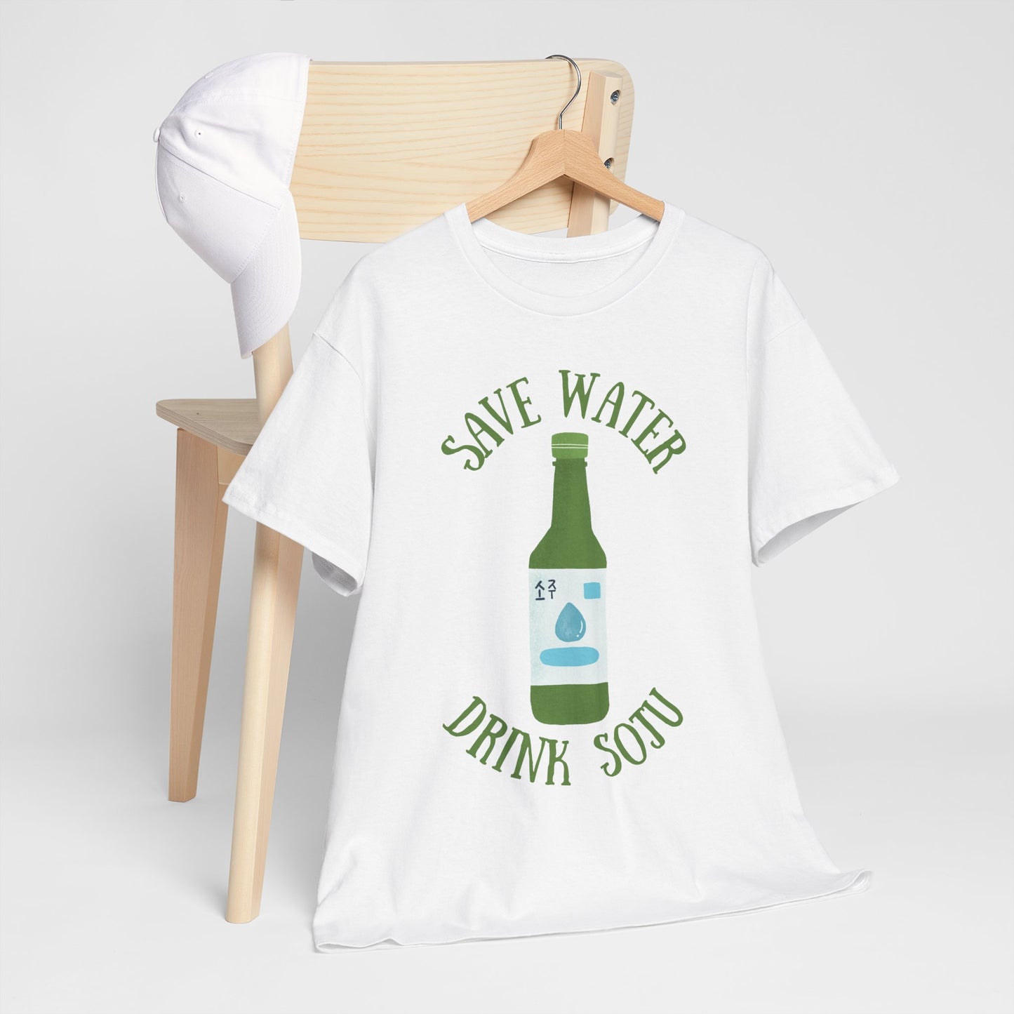 GREEN GRAPE SOJU - Korean Food (T-Shirt)