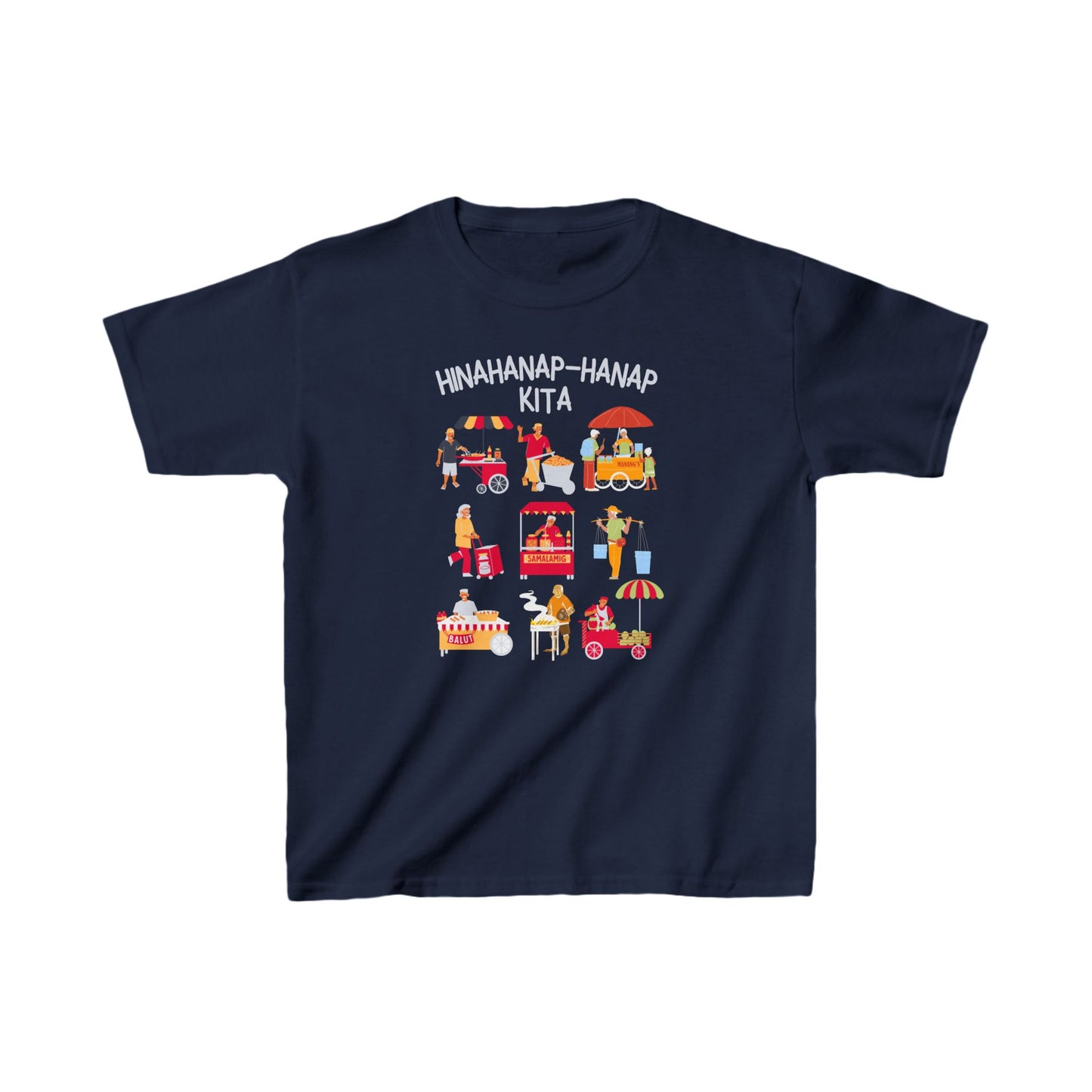 PINOY STREET FOODS - Filipino Food (Kids Tee)