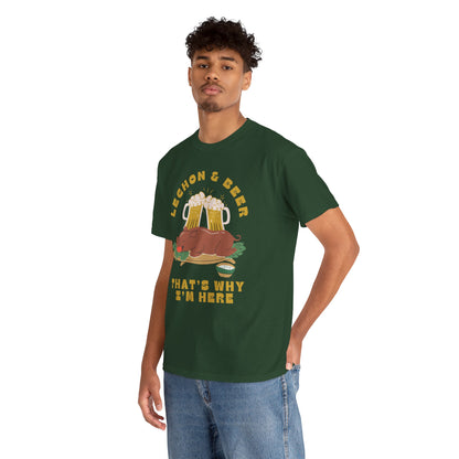 LECHON & BEER - Filipino Food (T-Shirt)