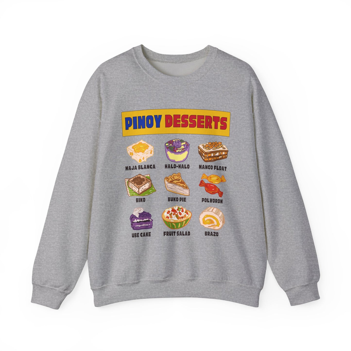 PINOY DESSERTS - Filipino Food (Sweatshirt)